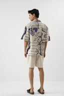 Paris Manuscript Oversized Shirt