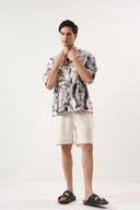 Paris Manuscript Oversized Shirt